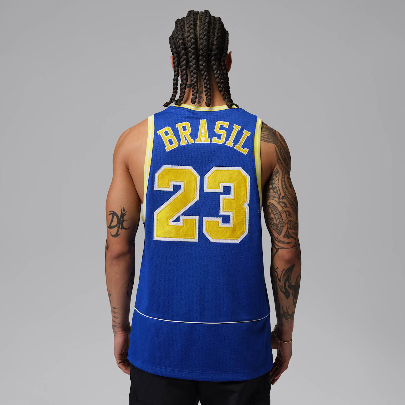Regata Air Jordan Brasil Essentials Mesh Blue