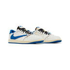 Fragment x Travis Scott x Air Jordan 1 Low OG SP Sail Military Blue