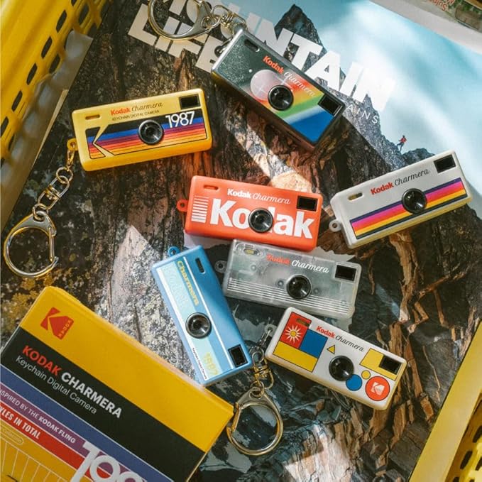 Blind Box Kodak Câmera Charmera Keychain Digital Single Box