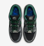 There x Nike SB Dunk Low Pro Anthracite and Gorge Green
