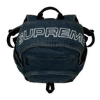 Supreme Denim Black Backpack FW25-W1