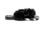 Dolce&Gabbana x Havaianas Top Faux Fur Flip-Flop