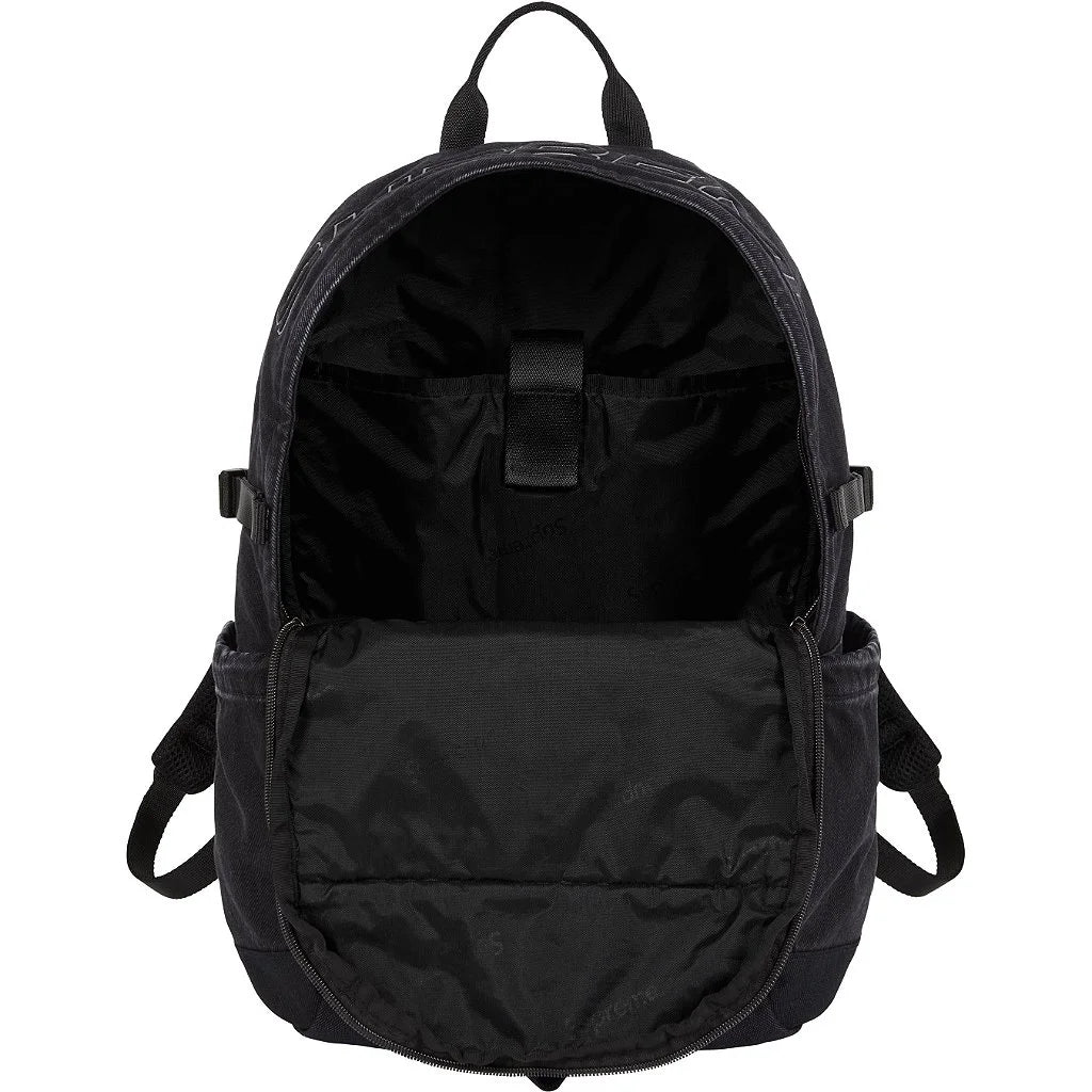 Supreme Denim Black Backpack FW25-W1