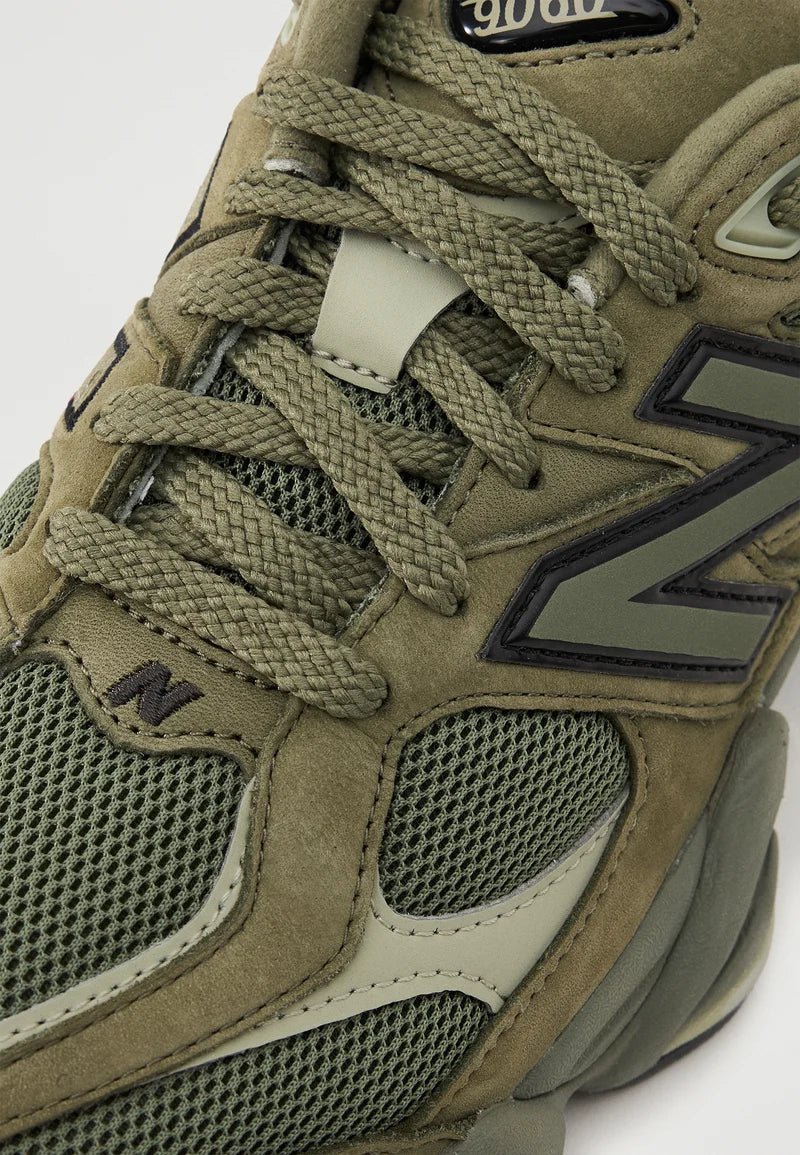 New Balance 9060 Dark Olivine Black