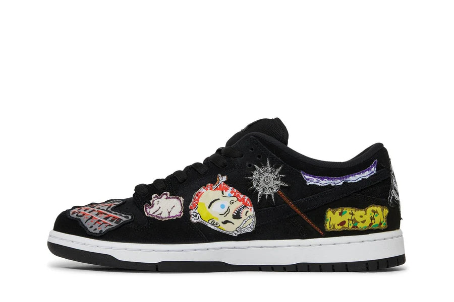 Neckface x Nike SB Dunk Low Pro Black