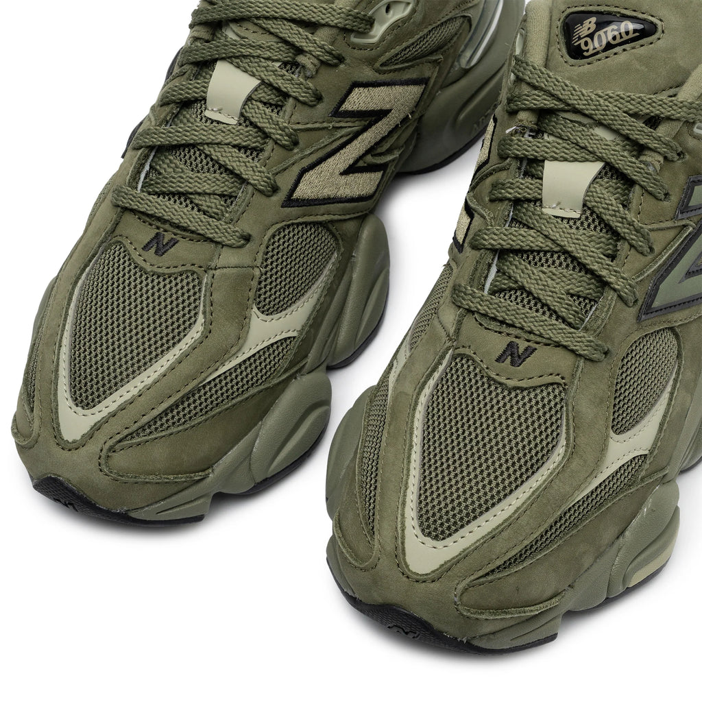 New Balance 9060 Dark Olivine Black