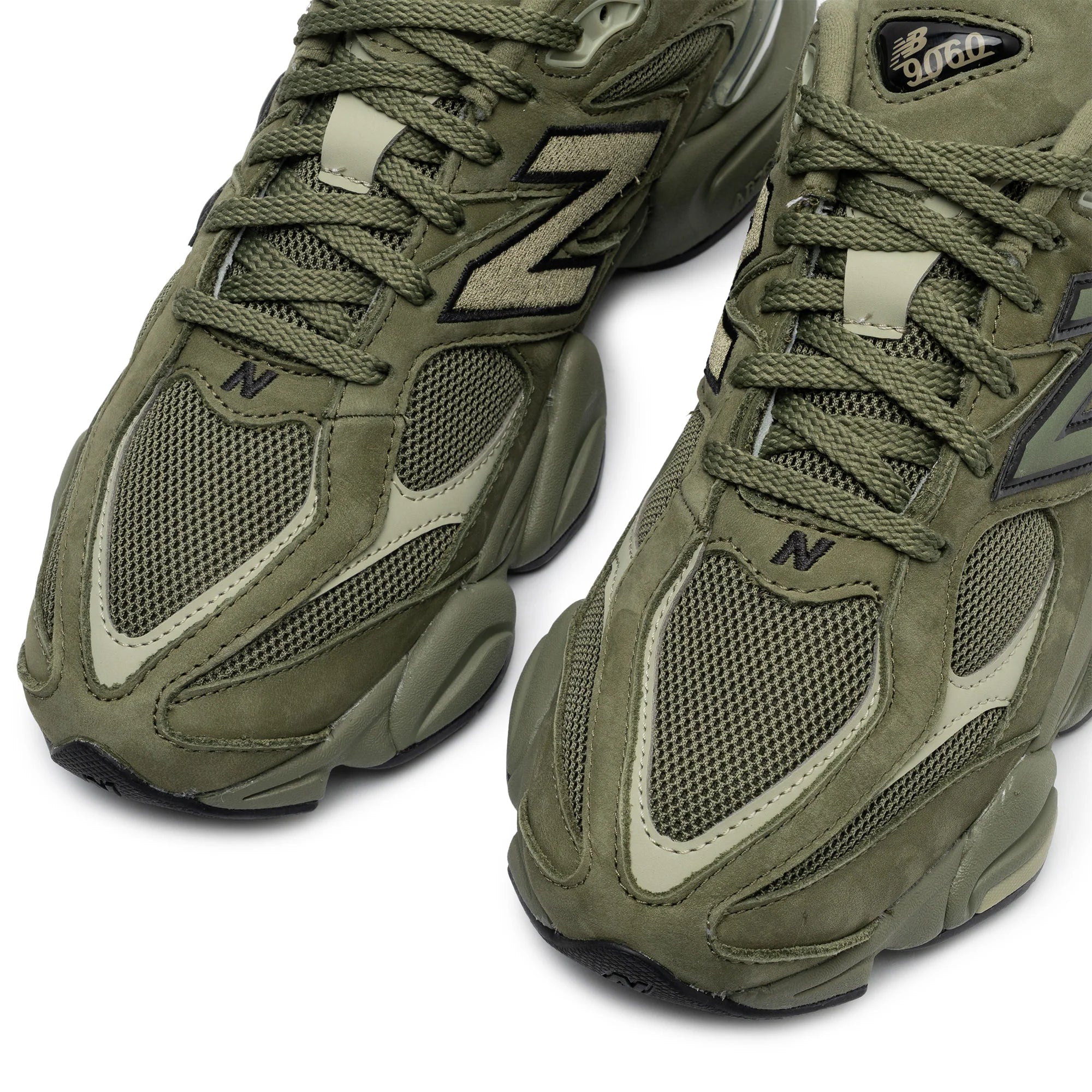 New Balance 9060 Dark Olivine Black